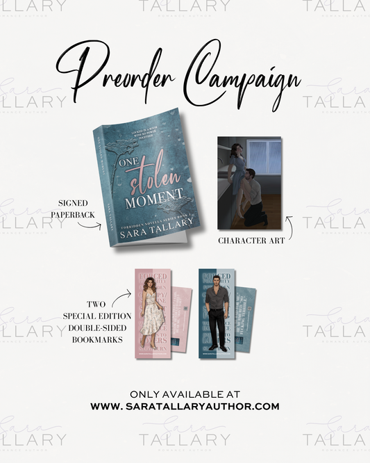One Stolen Moment Paperback - PREORDER*